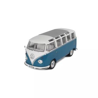 Volkswagen VW T1 Type 2 Samba Bus RegattaBlau L 50 F 1962 OttO mobile 1:12 Resinemodell (Türen, Motorhaube... nicht zu öffnen!)